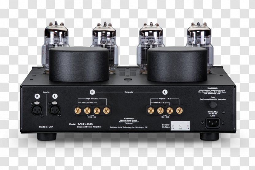 Balanced Audio RF Modulator Power Amplifier Line - Triode Transparent PNG