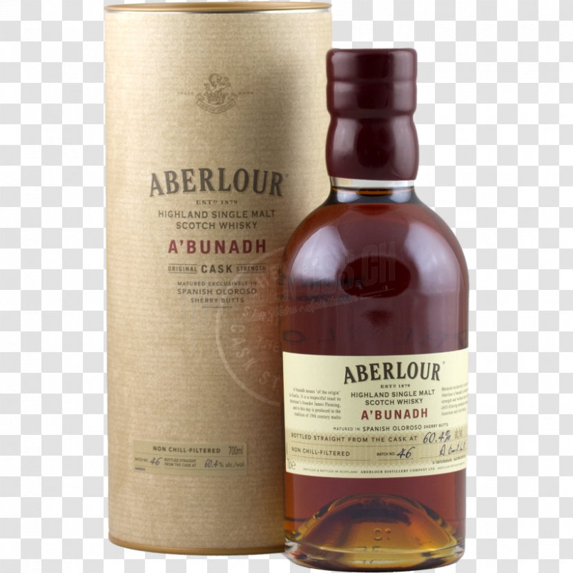 Aberlour Distillery Whiskey Liqueur Scotch Whisky Strathspey - Wine - Strengh Transparent PNG