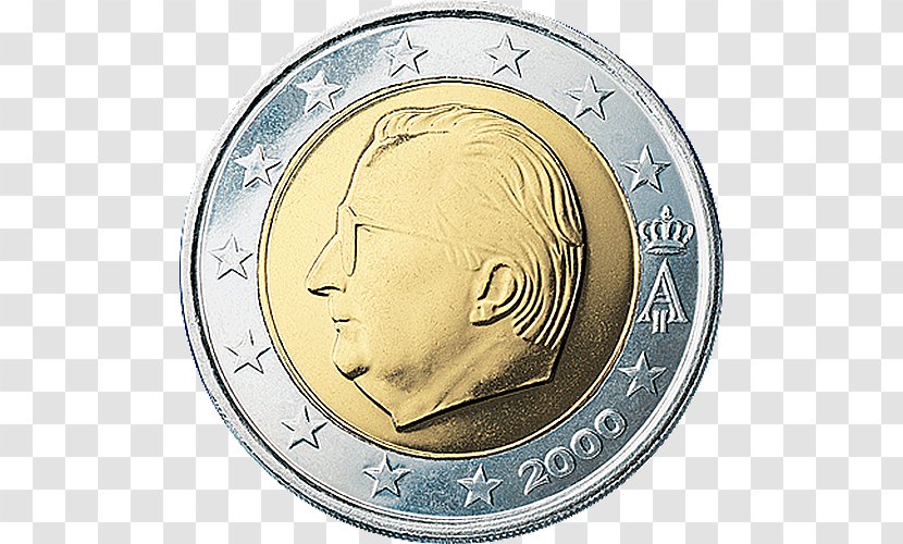 Belgium Belgian Euro Coins 2 Coin - 1 Transparent PNG