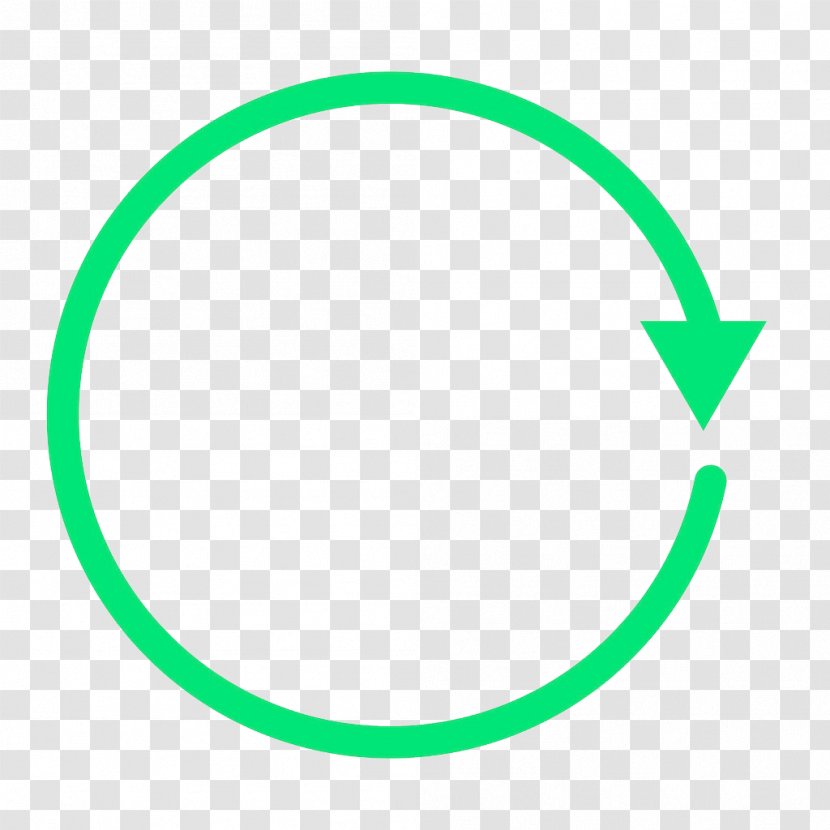 Circle Area Font - Green - Simply Return The Key Material Transparent PNG