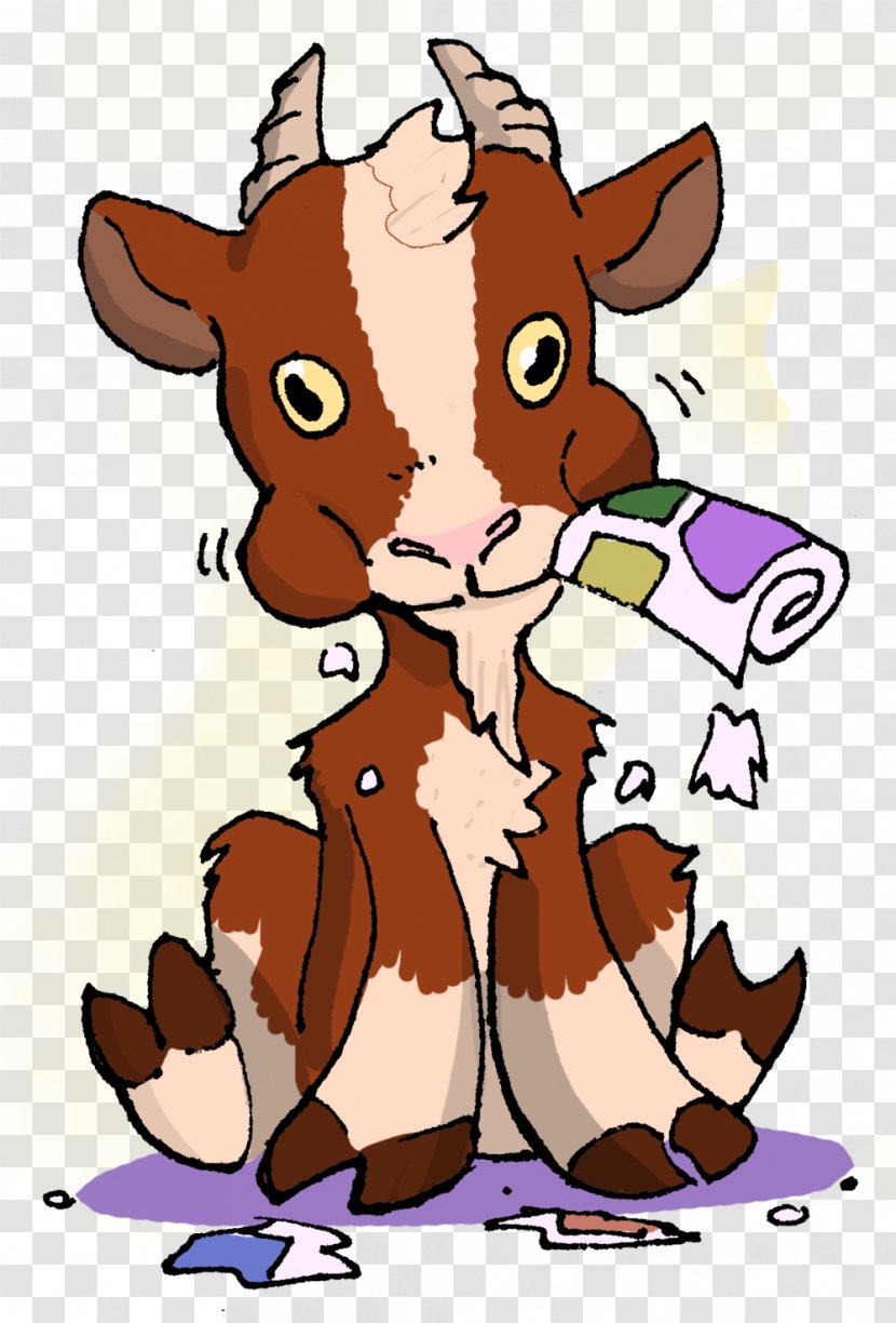 Sniffles Cattle Character Drawing - Heart - Luminous Words Transparent PNG