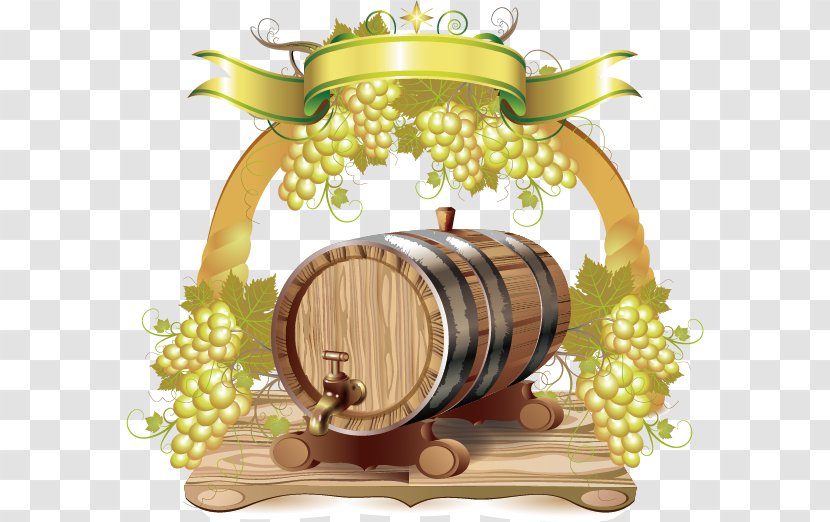 Wine Root Beer Barrel - Label Transparent PNG