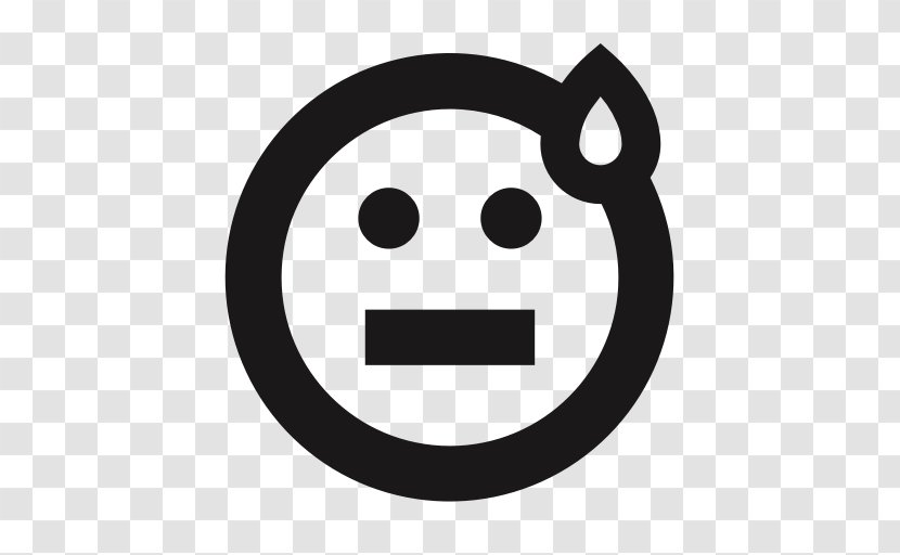 Emoticon - Nervous Sweating Transparent PNG