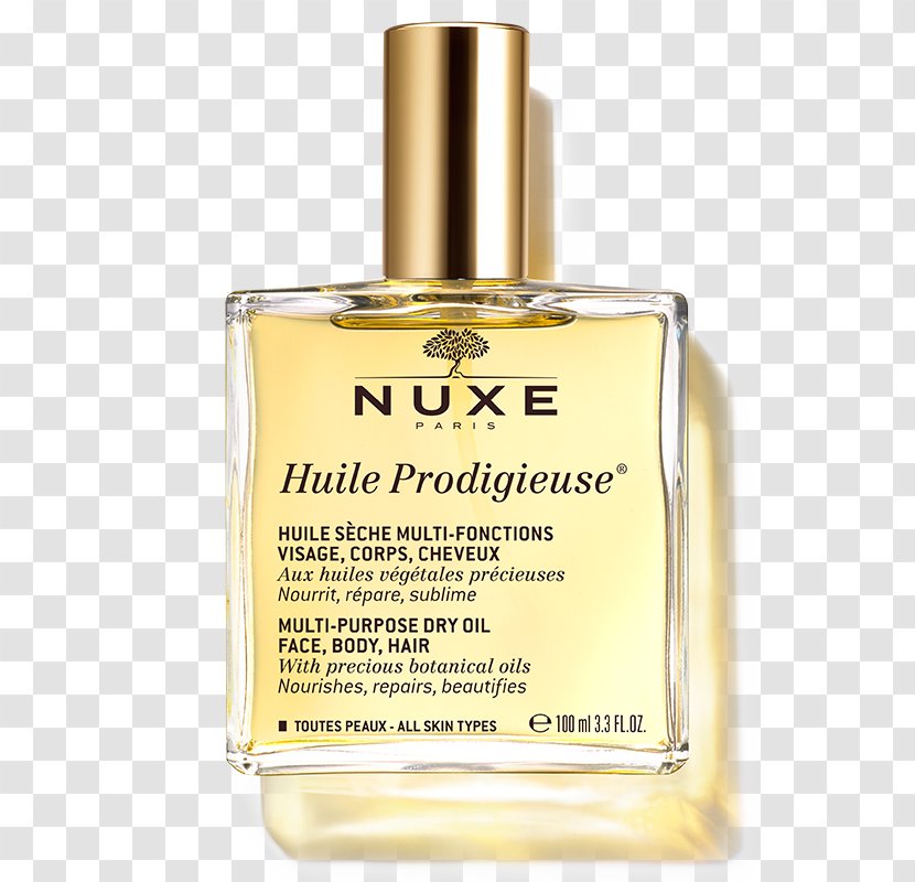 Nuxe Huile Prodigieuse Multi-Purpose Dry Oil Drying - Product Lining Transparent PNG