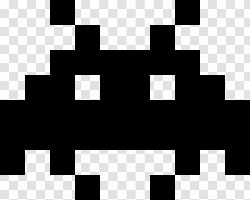 Space Invaders Video Game Clip Art - Pixel Transparent PNG