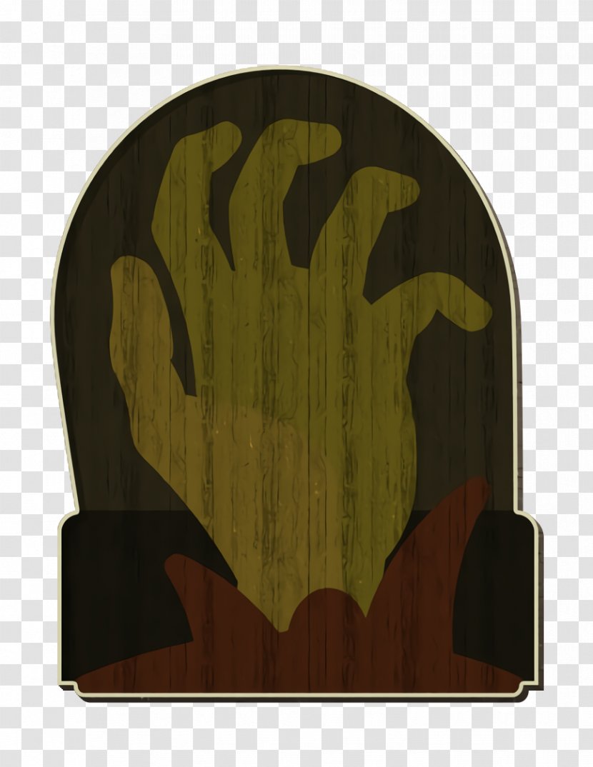Grave Icon Hand Holidays - Green - Plant Wood Transparent PNG