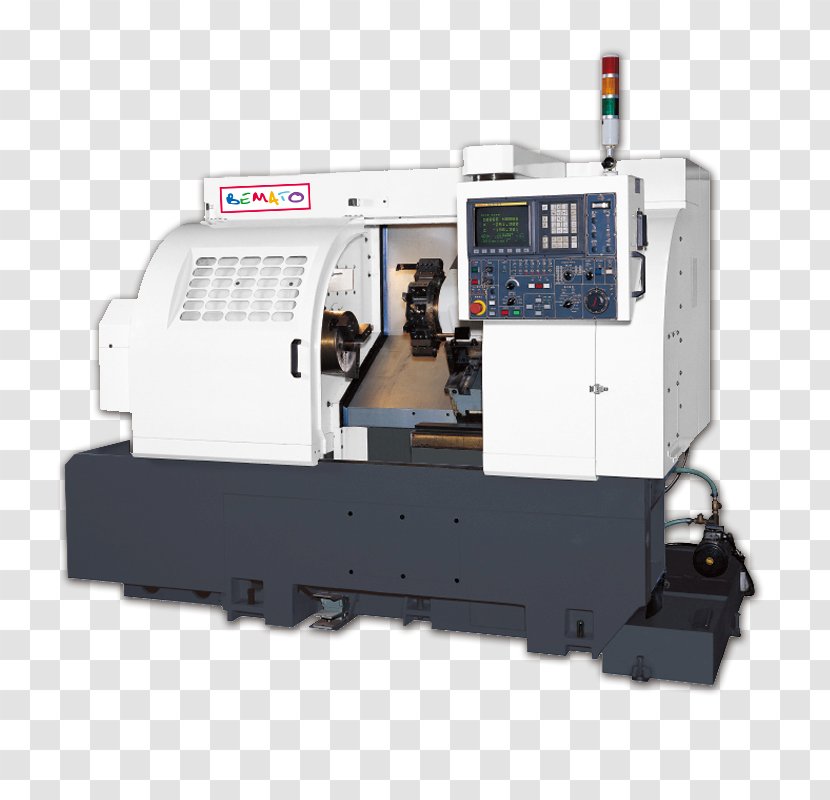 Machine Tool Computer Numerical Control Turning Lathe - Business Transparent PNG