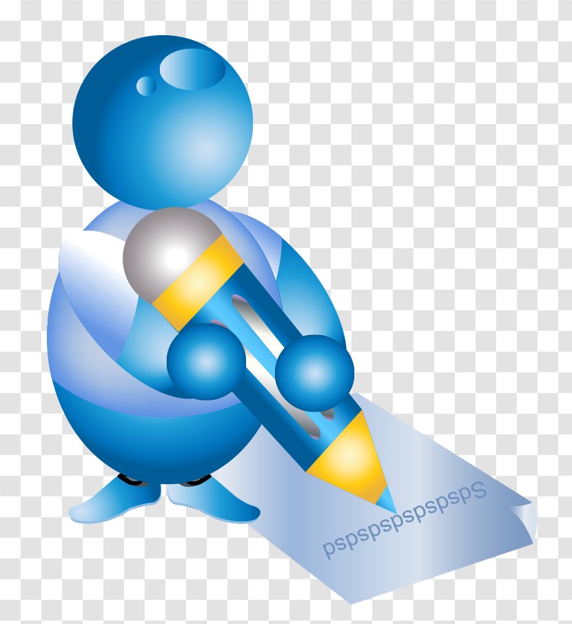 Blue - Science And Technology Villain Transparent PNG