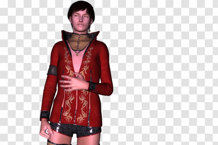 Outerwear Maroon - Costume Transparent PNG