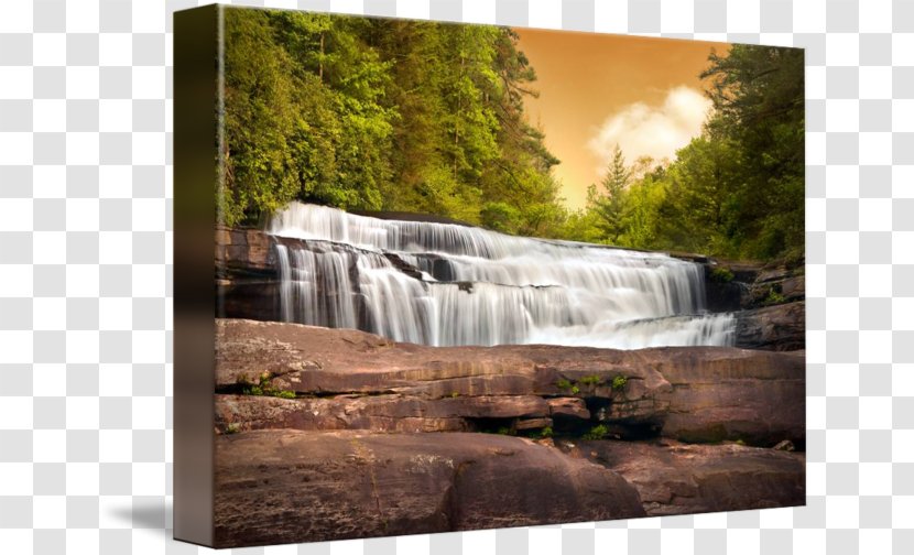 Waterfall Looking Glass Falls Landscape Nature Stream - Photography - Mountain Transparent PNG
