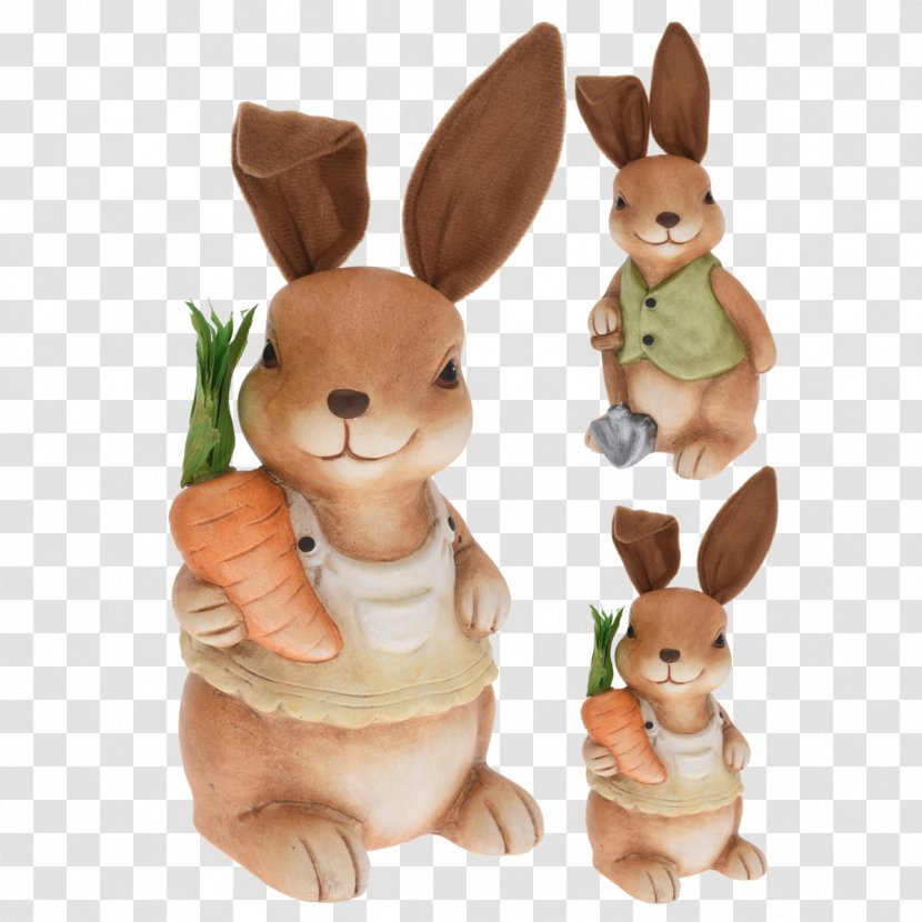 Domestic Rabbit Hare Macropodidae Stuffed Animals & Cuddly Toys - Figurine Transparent PNG