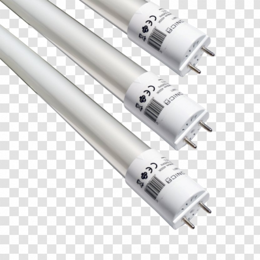 Light-emitting Diode LED Tube Fluorescent Lamp - Lumen - Light Transparent PNG