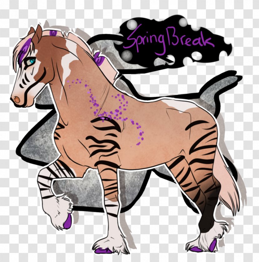 Mane Foal Stallion Mustang Colt - Horse Like Mammal - Spring Break Transparent PNG