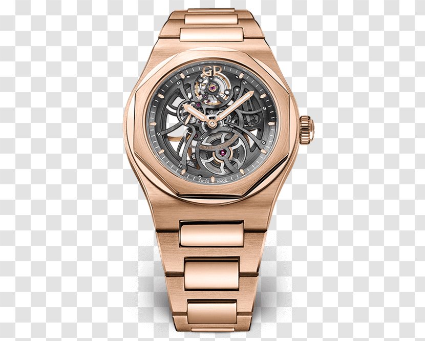 Girard-Perregaux Skeleton Watch Automatic Tourbillon - Brand - Salon International De La Haute Horlogerie Transparent PNG