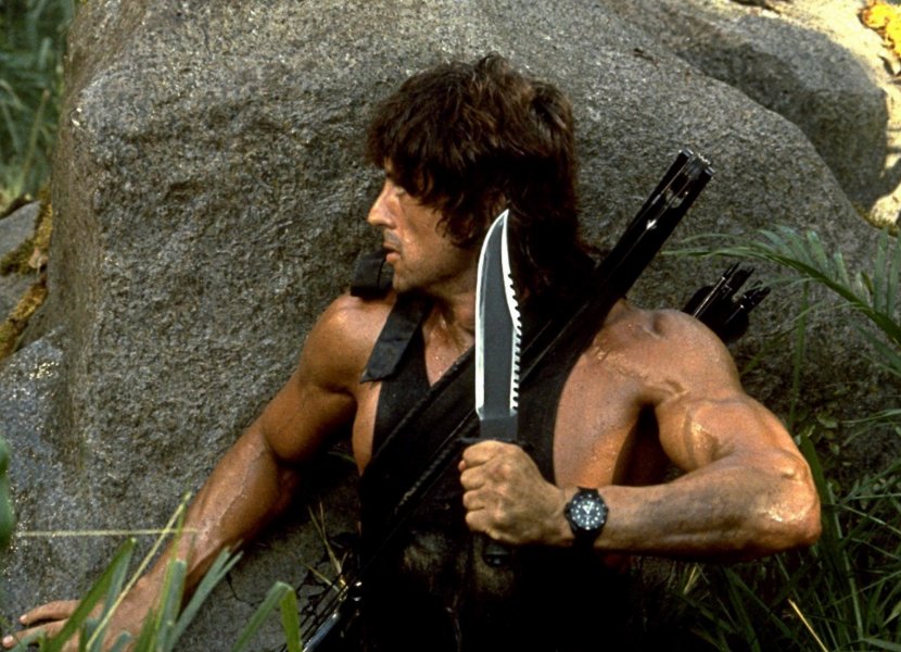 John Rambo Knife Action Film - First Blood Part Ii Transparent PNG