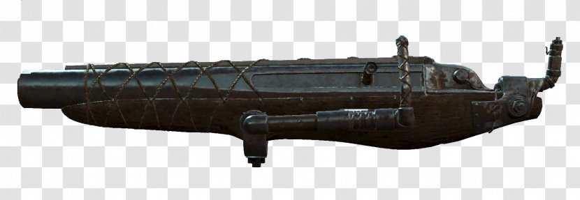 Harpoon Cannon Weapon Fallout 4 Lever Action - Watercolor Transparent PNG