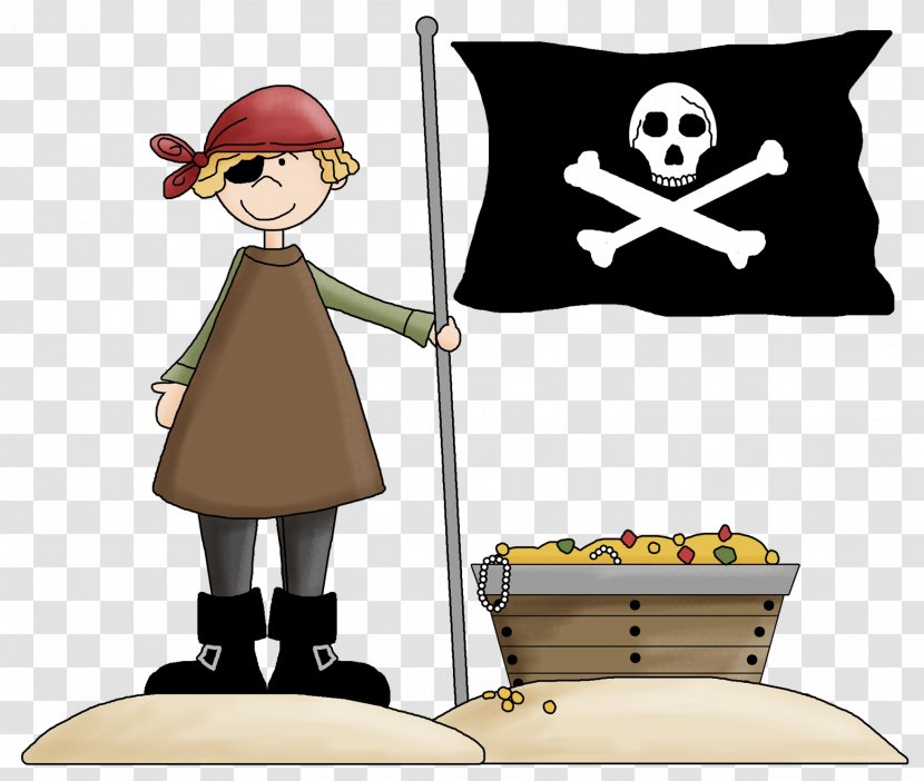 Piracy Writing Theme Treasure Map Reading - Pirate Transparent PNG