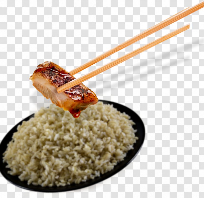 Cooked Rice Fried Chinese Cuisine Orange Chicken Asian - Brown - Delicious Grilled Transparent PNG