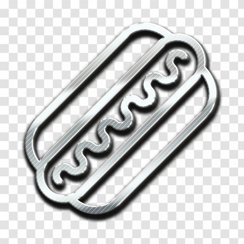 Food Icon Hotdog Streamline - Metal - Fashion Accessory Transparent PNG