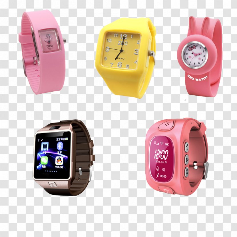 GPS Navigation Device Smartwatch Tracking Unit Mobile Phone - Frame - Children Watch Transparent PNG