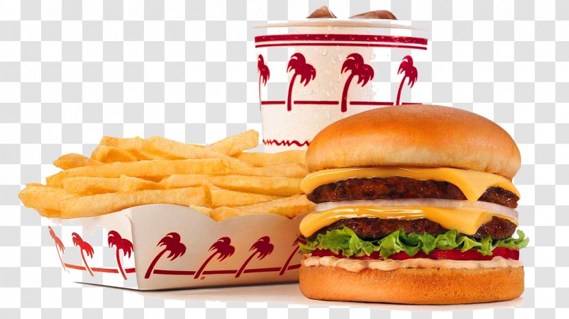 Hamburger Fast Food Restaurant In-N-Out Burger French Fries - And Coffe Transparent PNG