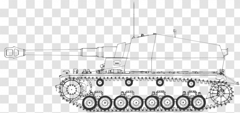 10.5 Cm K Self-propelled Artillery Gun Tank Destroyer Weapon - Panzer Iv Transparent PNG