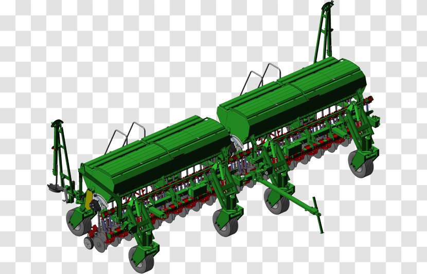 Omsk Experimental Plant Combine Harvester Tractor Machine Seed Drill - Europe Transparent PNG