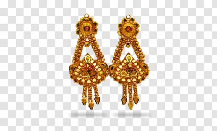 Earring Gold Jewellery - Sterling Silver - Ear Transparent PNG