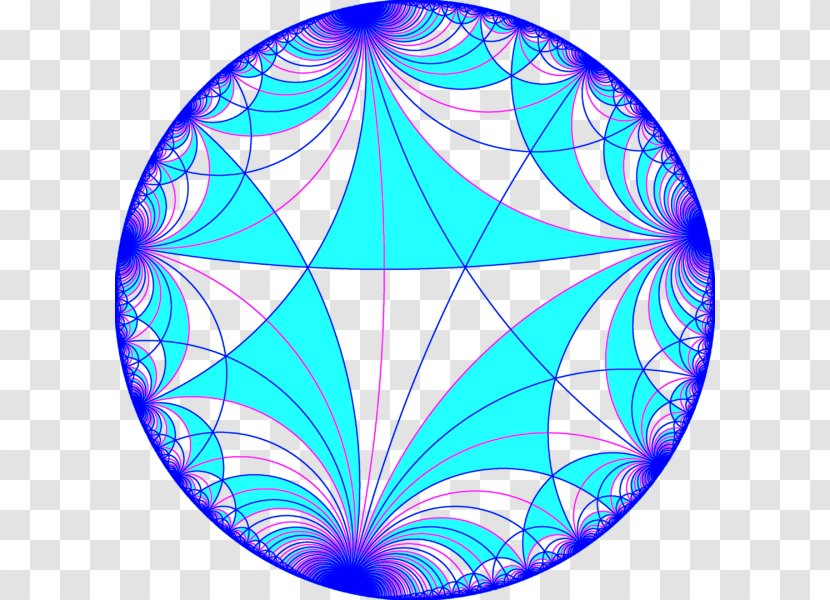 Circle Line Symmetry Point Pattern - Microsoft Azure - Symmetric Transparent PNG