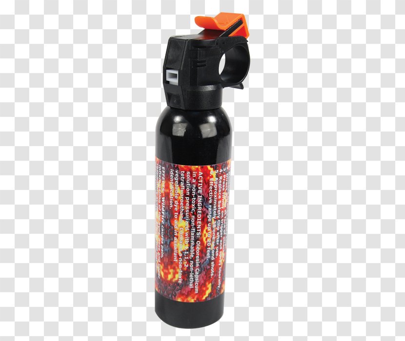 Pepper Spray Mace Capsicum Non-lethal Weapon Self-defense - Police - Fire Transparent PNG