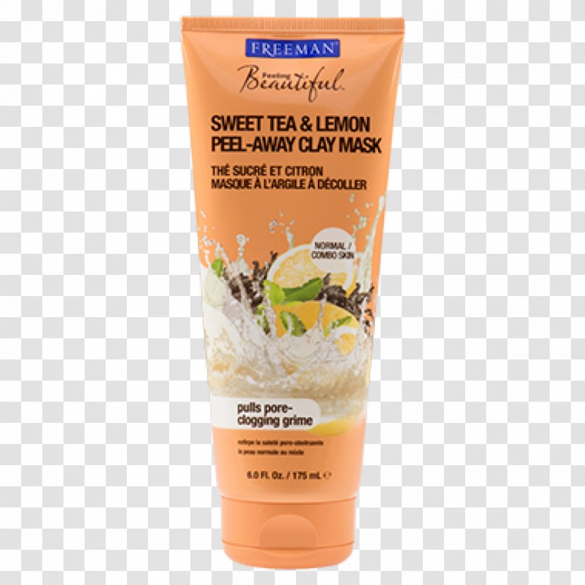 Sweet Tea Mask Lemon Facial - Maska Transparent PNG
