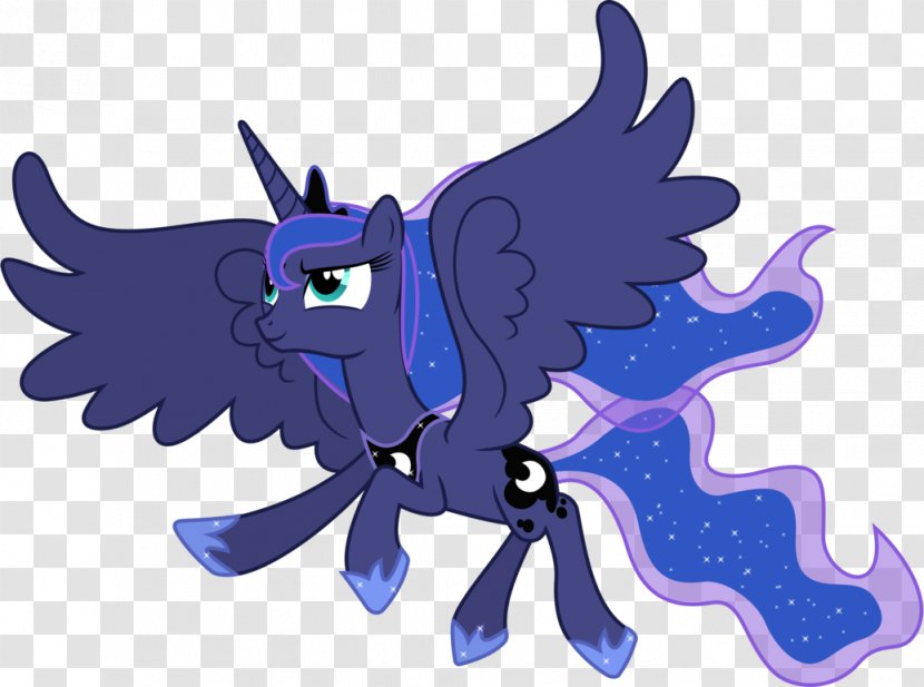 Princess Luna Twilight Sparkle Celestia Pony Sunset Shimmer - Mythical Creature Transparent PNG