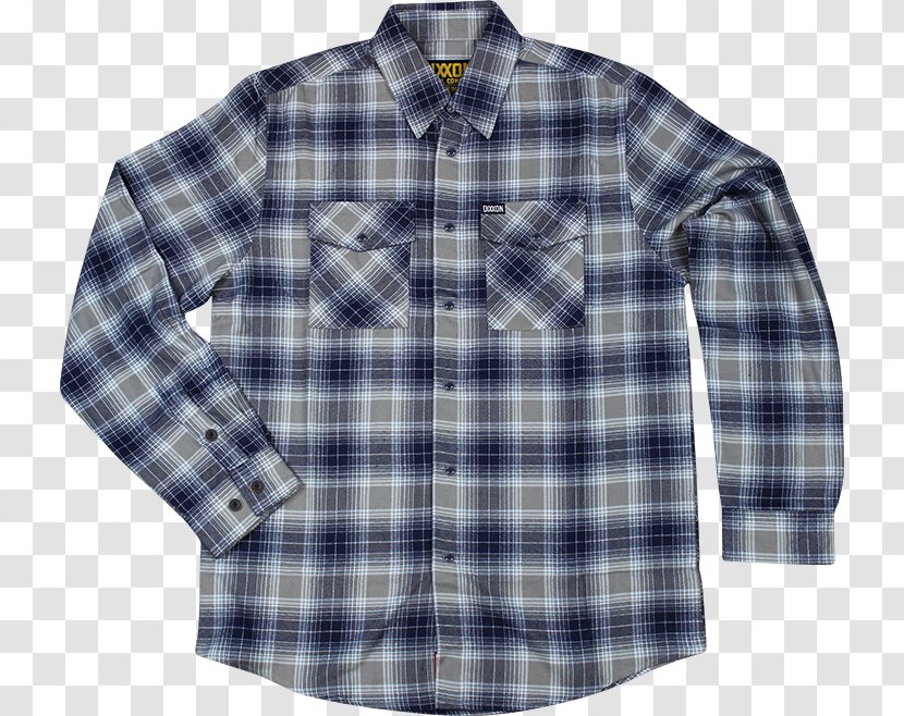 Dress Shirt Tartan - Sleeve Transparent PNG