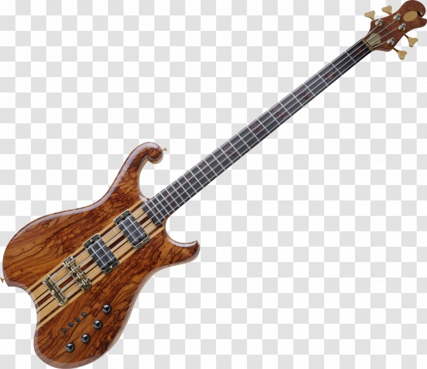 Bass Guitar Musical Instrument - Frame - Image Transparent PNG
