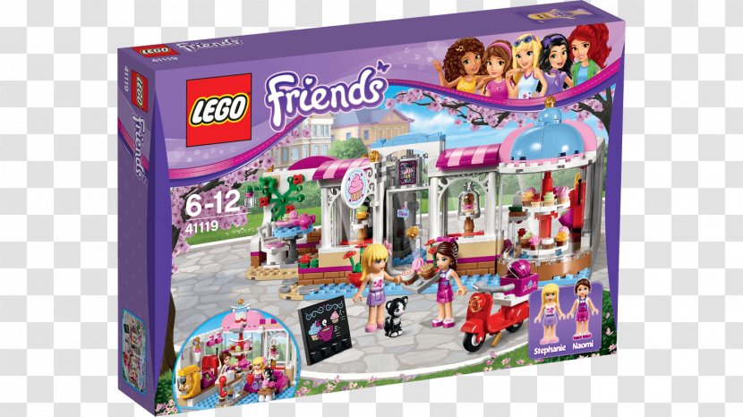 LEGO 41119 Friends Heartlake Cupcake Café Amazon.com - Lego 41118 Supermarket - Toy Transparent PNG