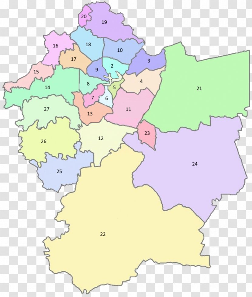 Greater Amman Municipality City Map Nahias Of Jordan - Wikipedia Transparent PNG