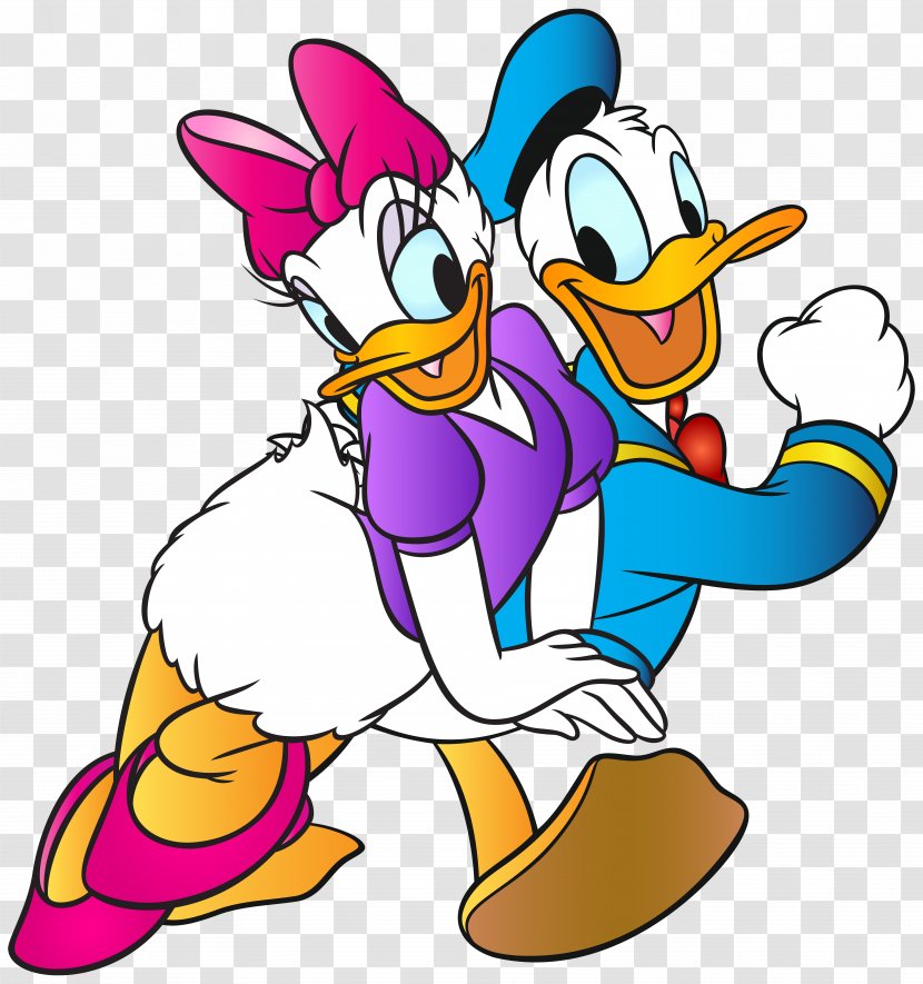 Donald Duck Daisy Daffy Clip Art - And Free Image Transparent PNG