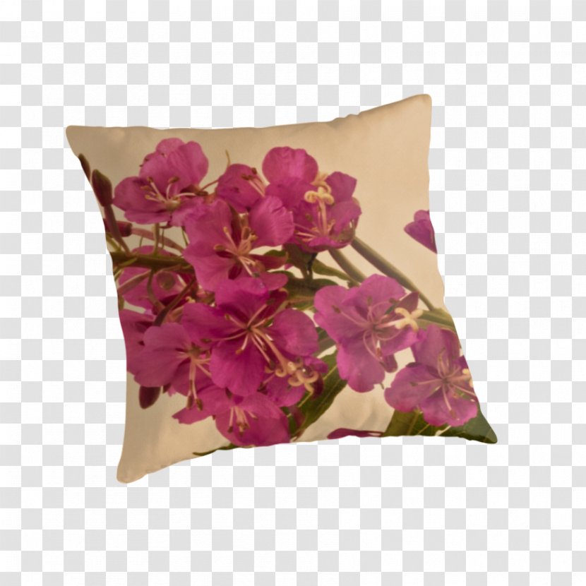 Throw Pillows Cushion Pink M RTV - Flower - Marijuana Pillow Transparent PNG