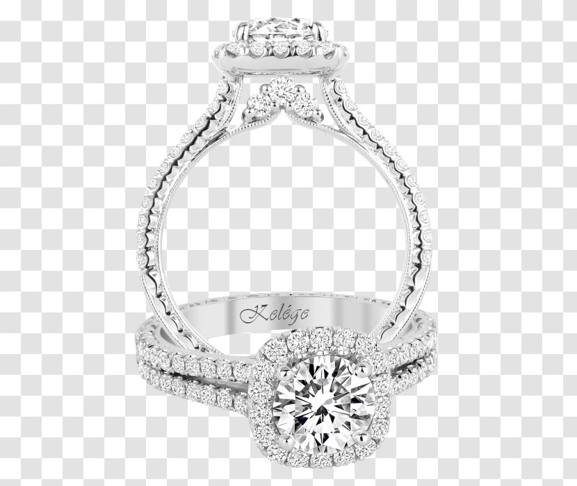 Engagement Ring Jewellery Diamond - Wedding Ceremony Supply - Creative Rings Transparent PNG