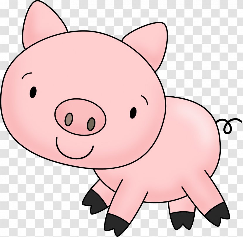 Domestic Pig Clip Art - Mammal - Image Transparent PNG