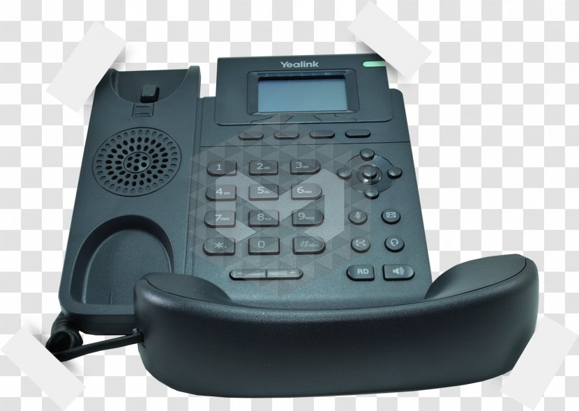 Telephone Yealink SIP-T27G SIP-T19P VoIP Phone Voice Over IP - Call Transfer - TELEFONE Transparent PNG