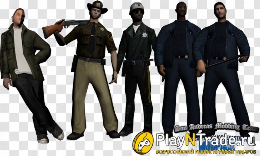 San Andreas Multiplayer Grand Theft Auto: Mod Video Game Police - Swat Transparent PNG