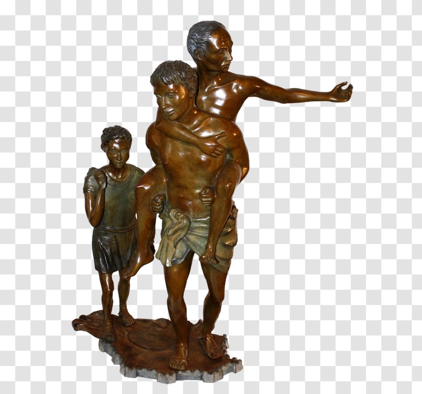 Aeneas Troy Venus Ascanius Anchises - Figurine Transparent PNG