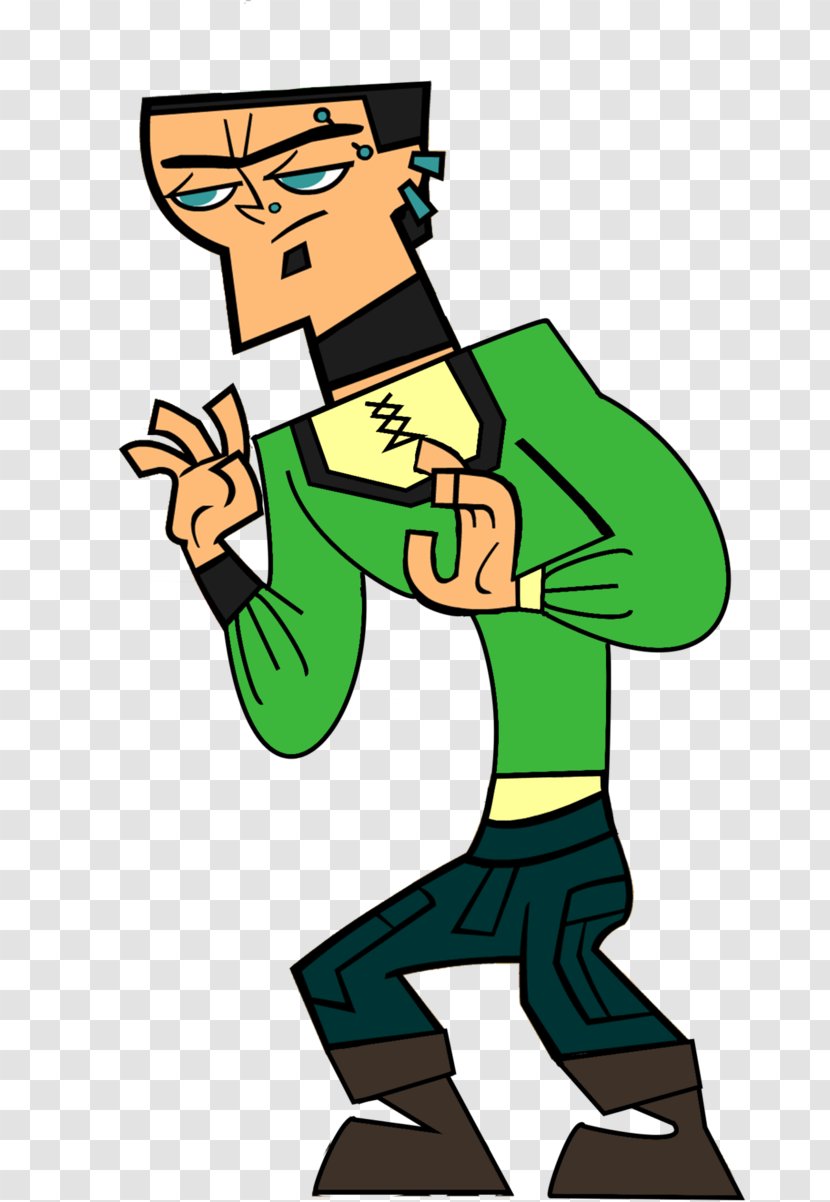 Duncan Leshawna Total Drama World Tour - Male - Season 3 Island ActionTotal Transparent PNG