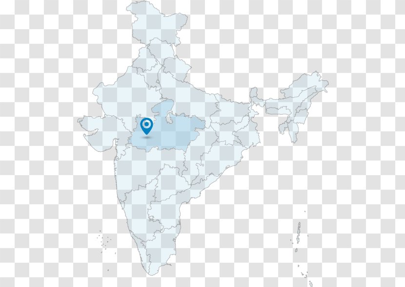 Mapa Polityczna India Animal Tuberculosis - Map Transparent PNG