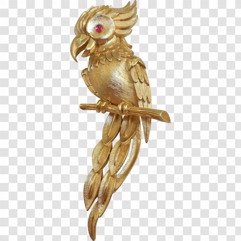 Body Jewellery 01504 Metal Figurine - Cockatoo Transparent PNG