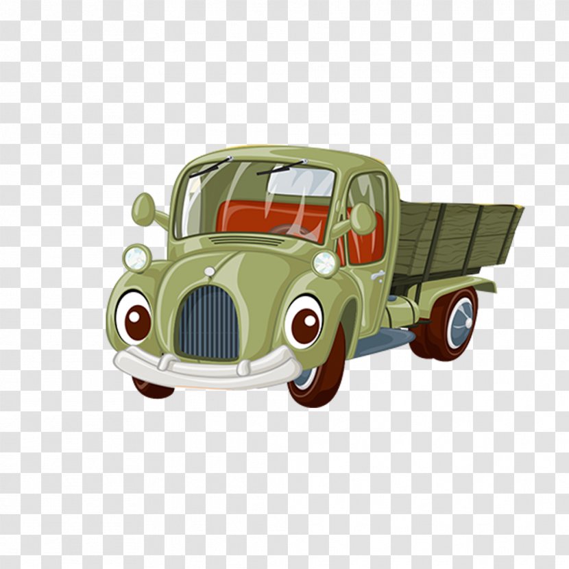 Car Pickup Truck Vector Graphics Vehicle - Mode Of Transport - Cute Transparent PNG