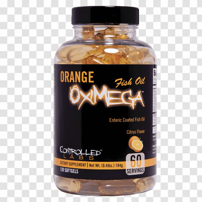 Dietary Supplement Orange Fish Oil Nutrition Multivitamin Transparent PNG