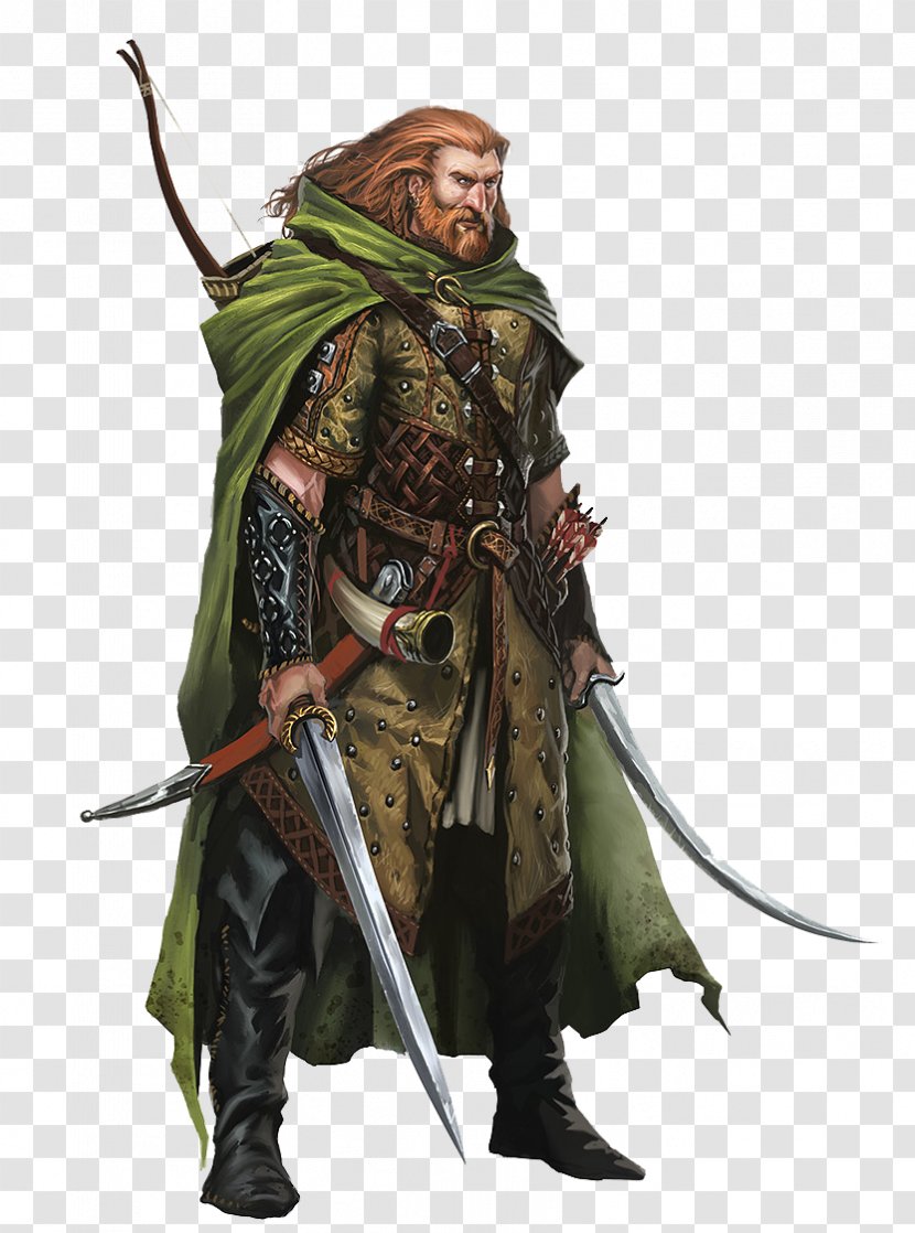 Dungeons & Dragons Pathfinder Roleplaying Game Player's Handbook Ranger Elf - Fantasy Transparent PNG