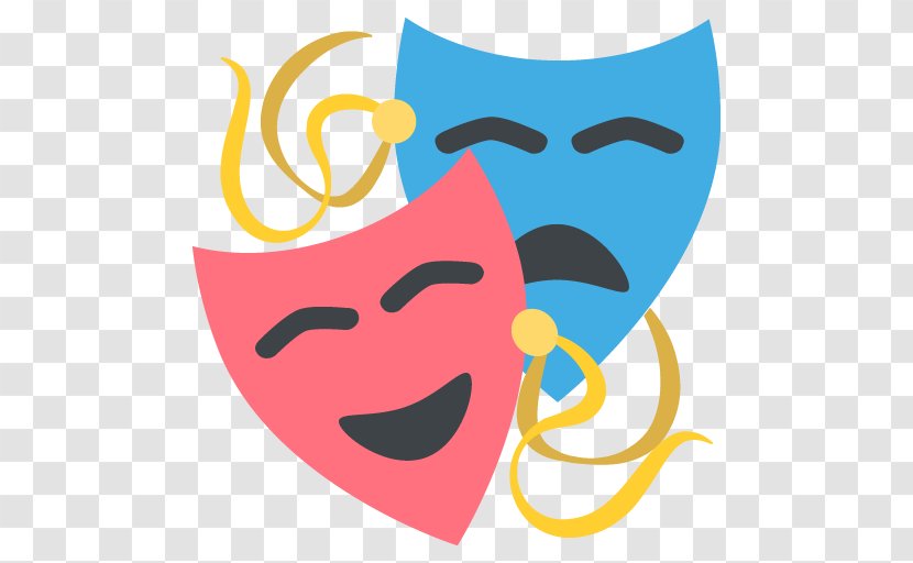 Emoji Theatre Mask Art Drama - Frame Transparent PNG